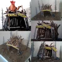 Castle Byers - The Upside Down (Stranger Things) Custom Diorama / Playset