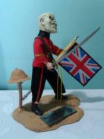 Iron Maiden Eddie the Trooper (Music) Custom Diorama / Playset