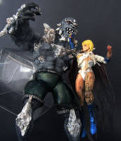 Power Girl (Battle-Damaged) (DC Universe) Custom Action Figure