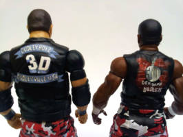 Dudley Boyz 2000 attire (Wrestling) Custom Action Figure