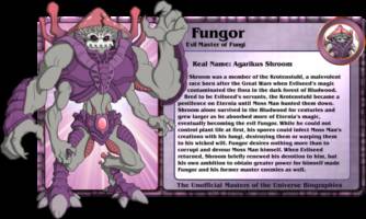 FUNGOR  evil master of fungi (Masters of the Universe) Custom Action Figure