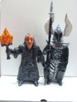 Gondorian  Guard Of The White Tree(Figurine)No.II (Lord of the Rings) Custom Miniature / Figurine [With his Lord The Last Steward]