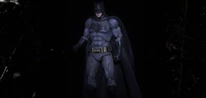 Mafex Batfleck (Batman) Custom Action Figure