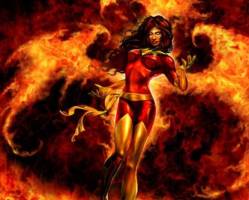 Dark Phoenix (Marvel Universe) Custom Action Figure