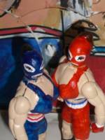 LUCHA BRITANNIA'S GLAMAZONS figures (Wrestling) Custom Action Figure
