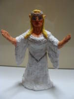 Elven Queen Of Light(figurine)No.II (Lord of the Rings) Custom Miniature / Figurine