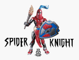 Spider Knight - Spider-Man (Marvel Legends) Custom Diorama / Playset