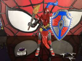 Spider Knight - Spider-Man (Marvel Legends) Custom Diorama / Playset