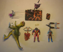 Youngstar VS Krulos with Deinonychus and Dragonfly Battle Accesoires (Diorama) Custom Diorama / Playset [Full Volume]