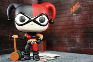 Assault on Arkham Harley Quinn (Funko POP) (Batman Animated) Custom Miniature / Figurine