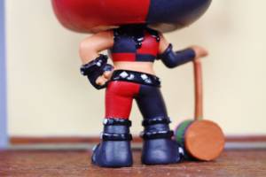 Assault on Arkham Harley Quinn (Funko POP) (Batman Animated) Custom Miniature / Figurine
