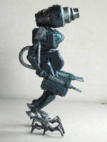 KLR-87 - Security Droid (Star Wars) Custom Action Figure [Right Side View]