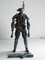Lucky J8K - Droid Bounty Hunter (Star Wars) Custom Action Figure [Front View]