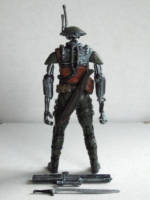 Lucky J8K - Droid Bounty Hunter (Star Wars) Custom Action Figure [Back View]