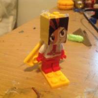 Danger Mouse Lego Minifigures (Danger Mouse) Custom Diorama / Playset [Danger Moth]