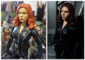 Black widow civil war movie (bootleg) (Avengers) Custom Action Figure