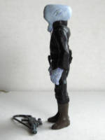 Karloff - Belugian Bounty Hunter (Star Wars) Custom Action Figure [Left Side View]