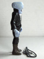 Karloff - Belugian Bounty Hunter (Star Wars) Custom Action Figure [Right Side View]