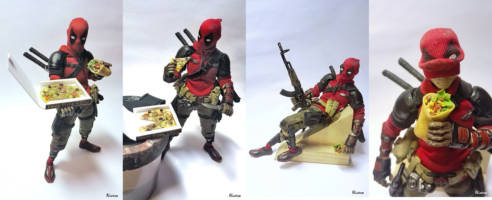 Deadpool (Ashley Wood's Style) (Deadpool) Custom Action Figure