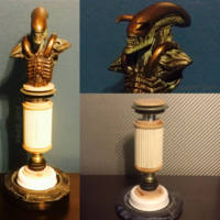 Ancient Alien (Aliens) Custom Statue / Bust [Work-In-Progress Shot]