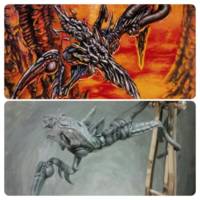 MTG Heart Sliver (Magic The Gathering) Custom Action Figure
