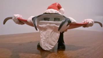 Santa Ray (Celebrities) Custom Miniature / Figurine