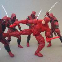 Elektra and Daredevil (Marvel Legends) Custom Action Figure