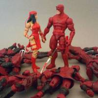 Elektra and Daredevil (Marvel Legends) Custom Action Figure