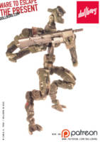 Dzulum Bioroid Enforcer (Robots) Custom Action Figure