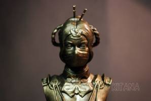 Kitana - Faux Bronze Bust (Mortal Kombat X) (Mortal Kombat) Custom Statue / Bust