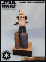 Hover Tank Commander - Rogue One (Star Wars) Custom Diorama / Playset