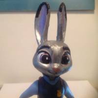 Judy Hopps (Zootopia Zootropolis) (Zootopia) Custom Action Figure [Extreme close-up]