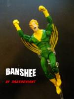Banshee (Marvel Universe) Custom Action Figure