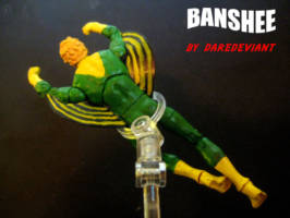 Banshee (Marvel Universe) Custom Action Figure
