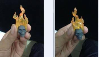Ghost Rider (Ghost Rider) Custom Action Figure