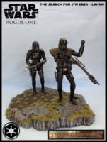 The search for Jyn Erso - Lah'mu (Star Wars) Custom Diorama / Playset