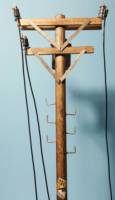 Electricity Pole (1/12 Scale) (Marvel Legends) Custom Diorama / Playset