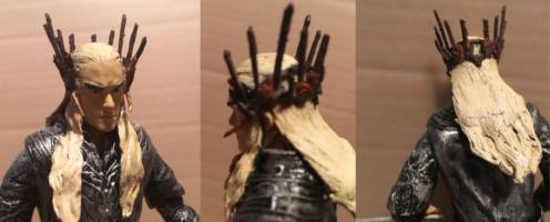 Thranduil, King of the Woodland Realm (Hobbit) Custom Action Figure [Crown]