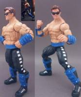 Johnny Cage Vs. Guile (Mortal Kombat) Custom Action Figure
