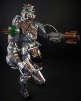 Robot Bebop and Rocksteady (Teenage Mutant Ninja Turtles) Custom Action Figure