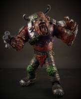 TMNT Classics Groundchuck (Teenage Mutant Ninja Turtles) Custom Action Figure