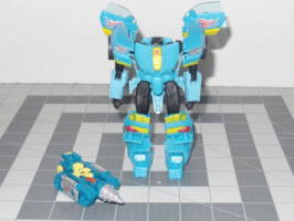 Head master Nightbeat (Transformers) Custom Action Figure