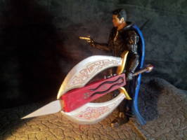Rhys, The Demon Slayer from Sins of Laria (Original) Custom Action Figure
