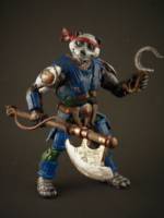 Panda Khan (Teenage Mutant Ninja Turtles) Custom Action Figure