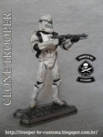 Star Wars Clone Trooper (Star Wars Clone Wars) Custom Action Figure [Star Wars Custom Clone Trooper 3]