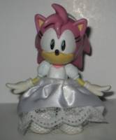 Sonic and Amy Bride and Groom (Sonic) Custom Action Figure
