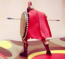 Ancient Spartan Warrior (300) Custom Action Figure