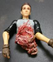 Actual Cannibalized Shia LaBeouf -Zombie Victim (Zombies) Custom Action Figure