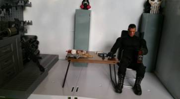 Valentine's Day Solitude (Punisher) Custom Diorama / Playset