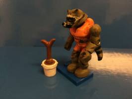 Rocket Raccoon marvel mega bloks (Mega Bloks) Custom Miniature / Figurine [Rocket Raccoon marvel mega bloks]